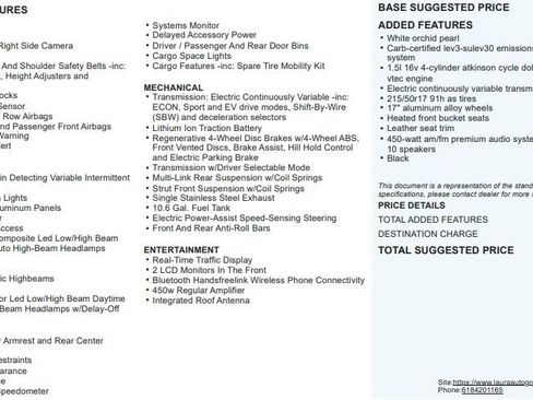 Used 2019 Honda Insight Touring image 2