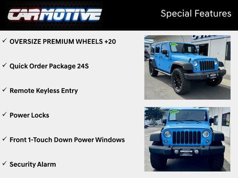 Used 2017 Jeep Wrangler Unlimited Sport w/ Quick Order Package 24S image 5