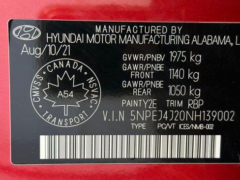 Used 2022 Hyundai Sonata Sport FWD image 28