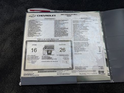 Used 2007 Chevrolet Corvette Z06 w/ Preferred Equipment Group image 57