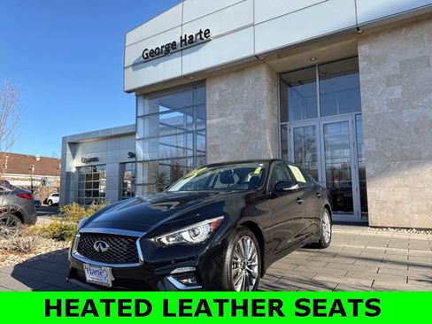 Certified 2023 INFINITI Q50 Luxe w/ Cargo Package image 3