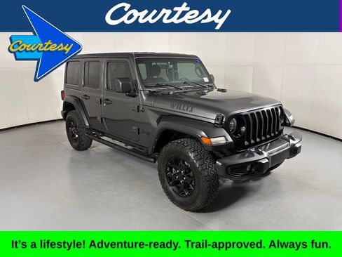 Used 2021 Jeep Wrangler Unlimited Sport AWD/4WD image 1