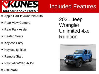 Used 2021 Jeep Wrangler Unlimited Rubicon 4xe w/ Cold Weather Group