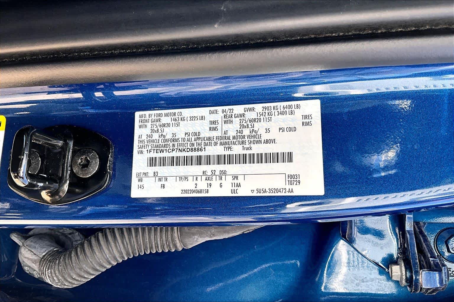 Used 2022 Ford F150 XLT w/ Equipment Group 302A High RWD image 34