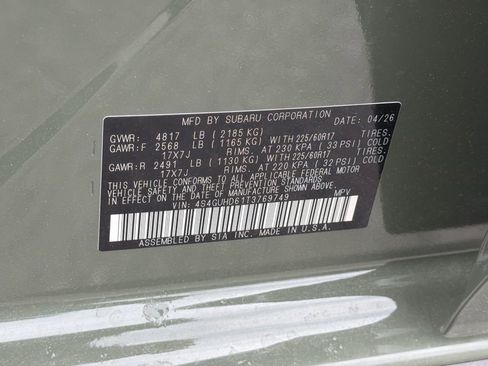 New 2026 Subaru Crosstrek 2.0i Premium AWD/4WD image 31