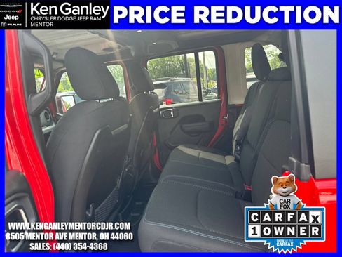 Certified 2025 Jeep Wrangler Unlimited Rubicon 4xe w/ Safety Group AWD/4WD image 23