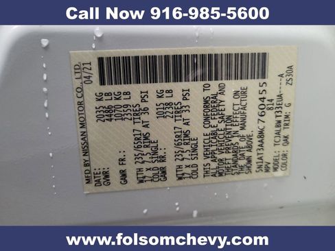 Used 2021 Nissan Rogue S image 36