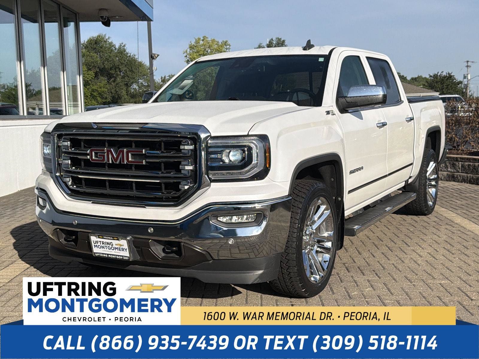 Used 2018 GMC Sierra 1500 SLT AWD/4WD image 1
