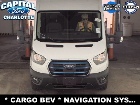 Used 2022 Ford E-Transit Medium Roof RWD image 2