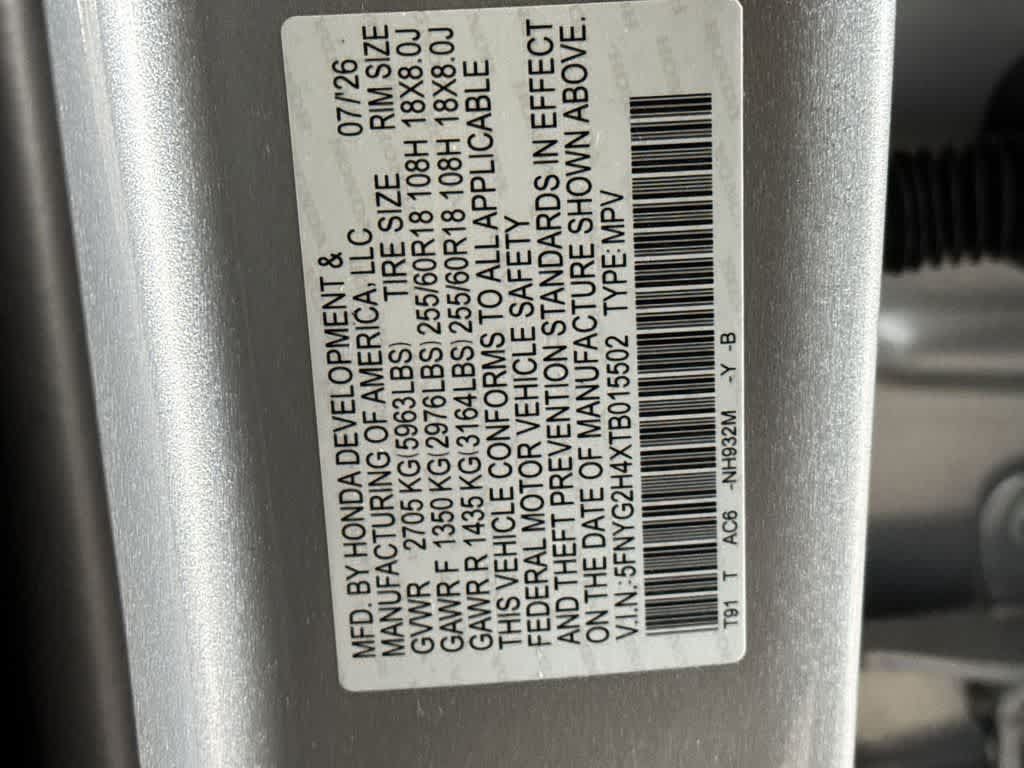 New 2026 Honda Pilot EX-L image 28