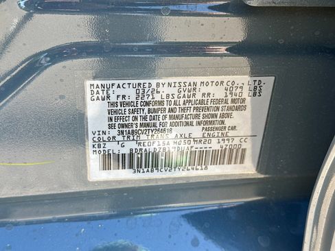 New 2026 Nissan Sentra SV w/ SV Convenience Package FWD image 31