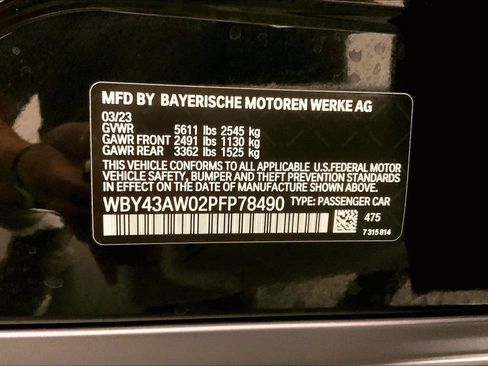 Certified 2023 BMW i4 eDrive35 RWD image 32