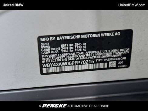 Used 2023 BMW i4 eDrive35 w/ Premium Package RWD image 15