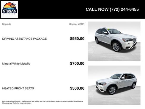 Used 2017 BMW X3 xDrive28i AWD/4WD image 6