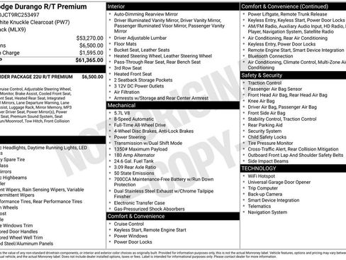 Used 2024 Dodge Durango R/T AWD/4WD image 7