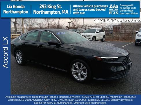 Certified 2024 Honda Accord LX image 1