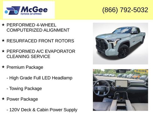 Used 2025 Toyota Tundra Limited w/ TRD Off-Road Package AWD/4WD image 12