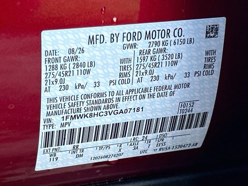 New 2027 Ford Explorer Platinum AWD/4WD image 21