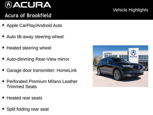 Certified 2023 Acura MDX SH-AWD w/ Advance Package image 20