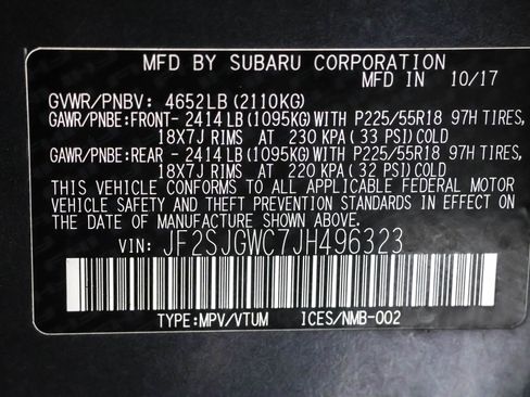 Used 2018 Subaru Forester 2.0XT Touring image 52