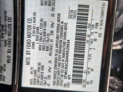 Used 2022 Ford Bronco Sport Outer Banks w/ Tech Package AWD/4WD image 26