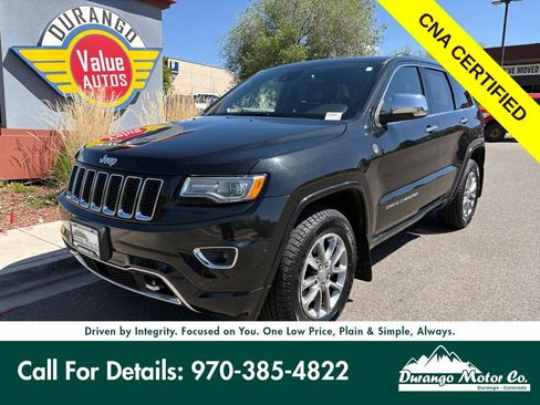 Used 2016 Jeep Grand Cherokee Overland w/ Advanced Technology Group AWD/4WD image 1