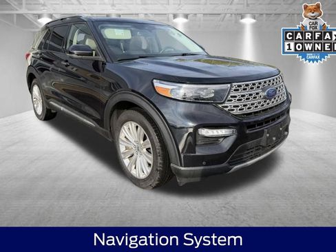 Certified 2022 Ford Explorer Limited w/ Equipment Group 301A AWD/4WD image 3