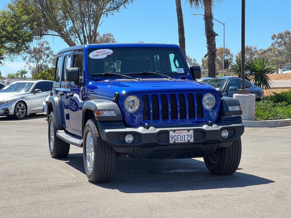 Used 2018 Jeep Wrangler Unlimited Sport S AWD/4WD image 3