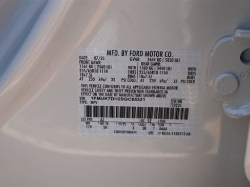 Certified 2025 Ford Explorer Active w/ Active Comfort Package image 46