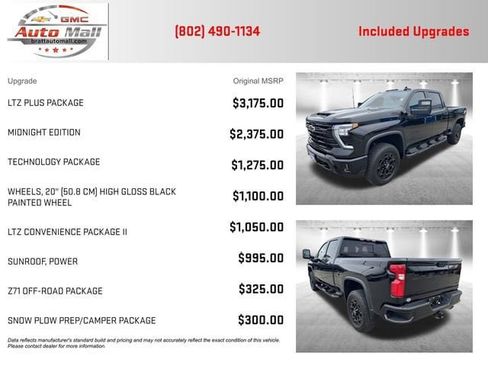Used 2024 Chevrolet Silverado 2500 LTZ w/ LTZ Plus Package AWD/4WD image 4