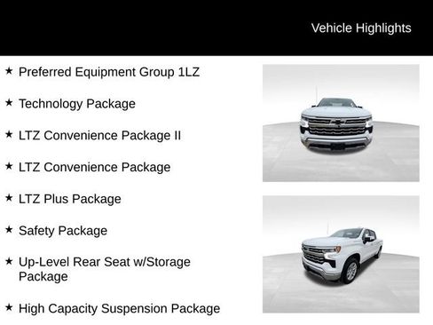 Certified 2025 Chevrolet Silverado 1500 LTZ w/ Technology Package image 8