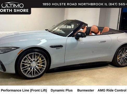 Used 2022 Mercedes-Benz SL 55 AMG 4MATIC w/ Driver Assistance Package image 1