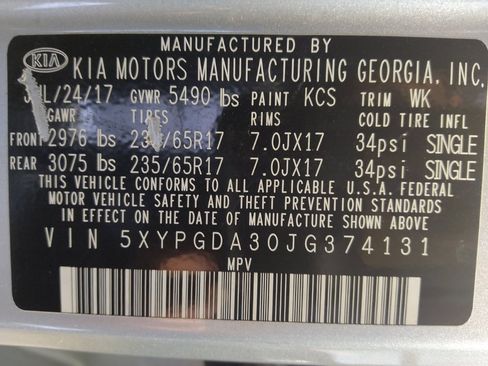 Used 2018 Kia Sorento AWD image 33