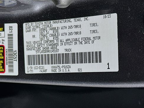 Used 2024 Toyota Tundra SR5 w/ SR5 Premium Package AWD/4WD image 12