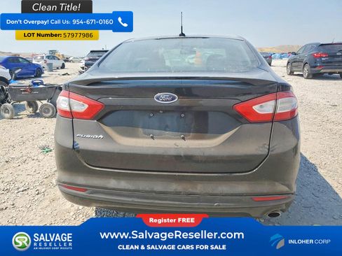 Used 2016 Ford Fusion S w/ Equipment Group 101A FWD image 8