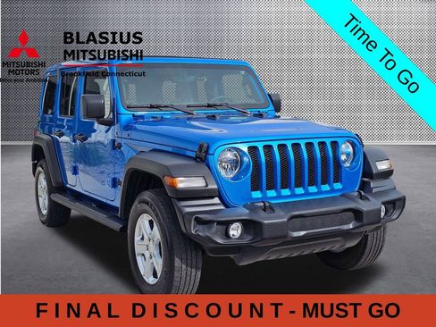 Used 2023 Jeep Wrangler Unlimited Sport w/ Sun And Sound Package AWD/4WD image 1