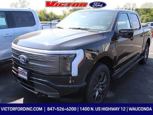 New 2025 Ford F150 Lightning Lariat w/ Max Trailer Tow Package image 3