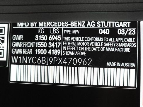 Certified 2023 Mercedes-Benz G 550 image 35