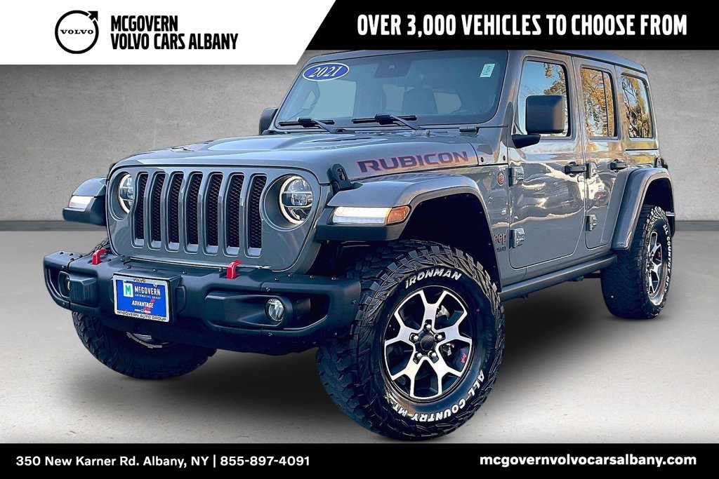 Used 2021 Jeep Wrangler Unlimited Rubicon AWD/4WD image 1