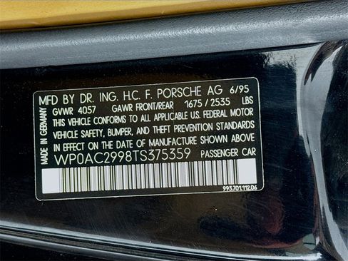 Used 1996 Porsche 911 Turbo image 20