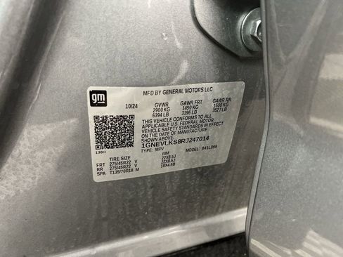 Used 2024 Chevrolet Traverse RS w/ LPO, Floor Liner Package AWD/4WD image 34
