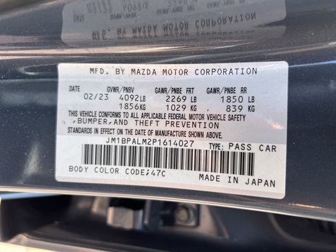 Used 2023 MAZDA MAZDA3 s FWD image 33