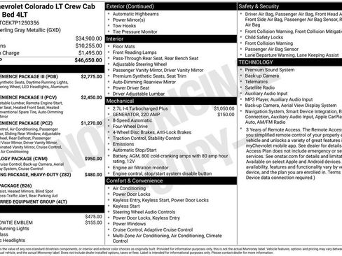 Used 2023 Chevrolet Colorado LT w/ LT Convenience Package III AWD/4WD image 31