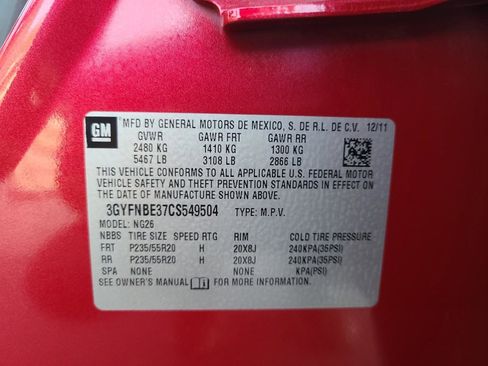 Used 2012 Cadillac SRX Performance image 24