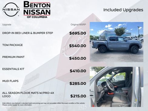 New 2026 Nissan Frontier PRO-4X w/ Tow Package AWD/4WD image 7