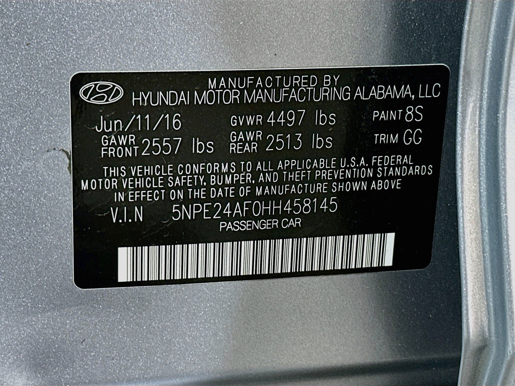 Used 2017 Hyundai Sonata SE FWD image 29