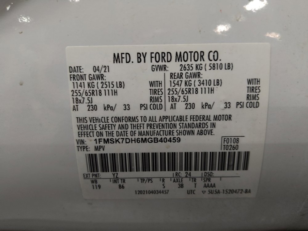Used 2021 Ford Explorer XLT RWD image 33