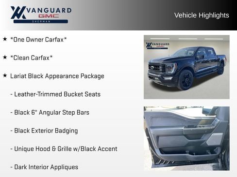 Used 2022 Ford F150 Lariat w/ Equipment Group 502A High image 5