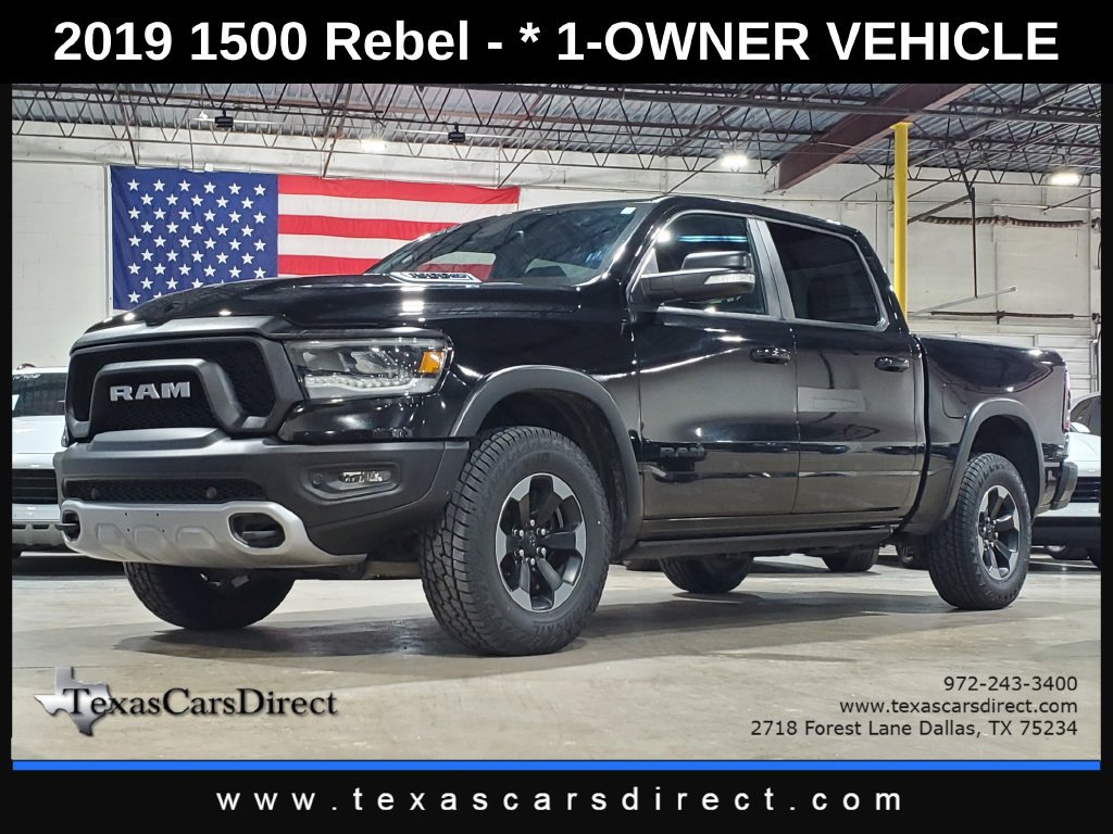 Used 2019 RAM 1500 Rebel w/ Rebel Level 2 Equipment Group AWD/4WD 360° Tour