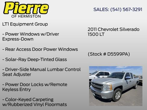 Used 2011 Chevrolet Silverado 1500 LT w/ All-Star Edition AWD/4WD image 5